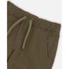 Stretch Twill Cargo Pocket Jogger Pants, Grape Leaf - Pants - 5
