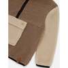 Sherpa Half-Zip Pullover, Caramel - Sweaters - 4