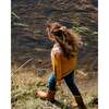 Icelandic Knit Cardigan, Yellow Ochre - Cardigans - 2