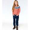 Icelandic Knit Sweater, Terra Cotta - Sweaters - 3