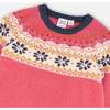 Icelandic Knit Dress, Pink - Dresses - 4