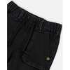 French Terry Denim Jogger Pants, Black - Jeans - 5
