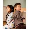 Super Soft Brushed Patch Pocket Rib Sweatshirt, Brown Mix - Sweatshirts - 2