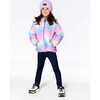Quilted Transition Jacket, Multicolor Gradient - Coats - 3