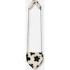 Floral Print Faux Fur Shoulder Bag, Off-White & Black - Bags - 4