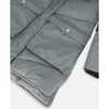 Faux Fur Hooded Puffy Long Coat, Green - Jackets - 6