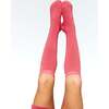 Jacquard Socks, Pink - Socks - 2