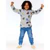 Bear Print Jersey T-Shirt, Grey Mix - T-Shirts - 2