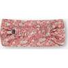 Floral Print Headband, Dusty Mauve - Hair Accessories - 3
