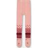 Floral Print Hedgehog Tights, Powder Pink - Tights - 5