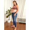 Women's The Under the Bump Slim Maternity Jean, Rinse - Pants - 2