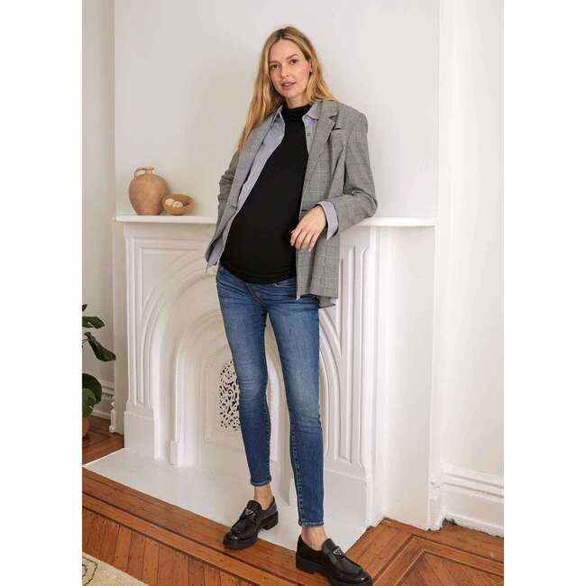 Women's The Over The Bump Slim Maternity Jean, Indigo - Pants - 2