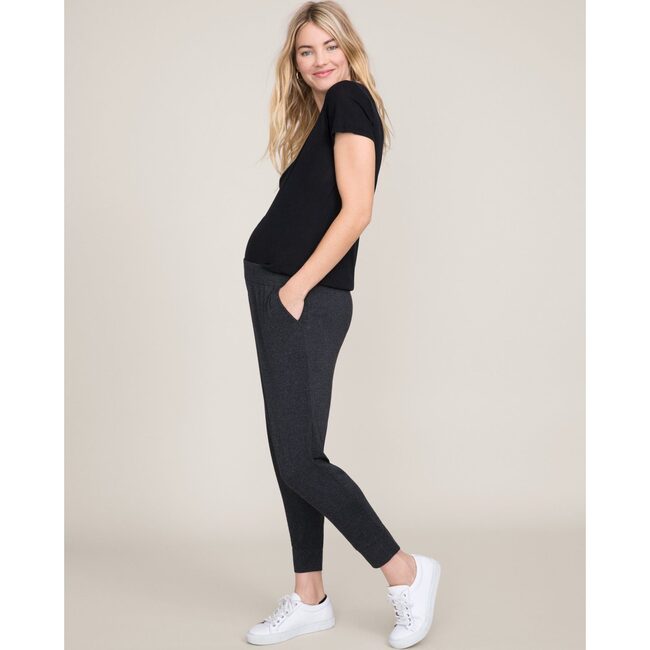 Women's The Maternity Fitted Vee, Black - Jackets - 3