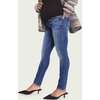 Women's The Over The Bump Slim Maternity Jean, Indigo - Pants - 4
