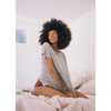 Women's The Everyday Maternity Linen T-Shirt, Heather Grey - T-Shirts - 4