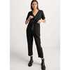Women's The Noelle Maternity Nursing Friendly Jumpsuit, Black - Dresses - 5