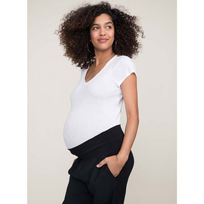 Women's The Maternity Fitted Vee, Black - Jackets - 6