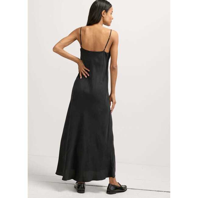 Women's The Ricky Slip Maternity Midi Dress, Black - Dresses - 5
