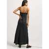 Women's The Ricky Slip Maternity Midi Dress, Black - Dresses - 5