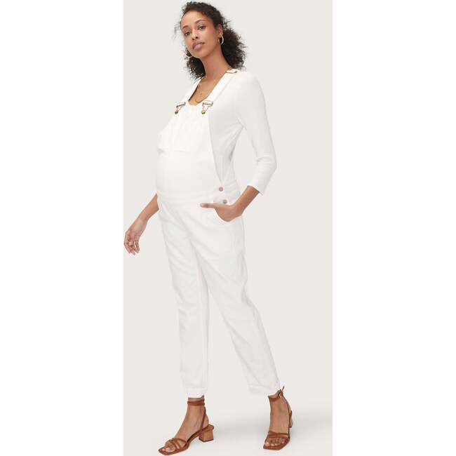 Women's The Denim Maternity Overall, Indigo - One Pieces - 7