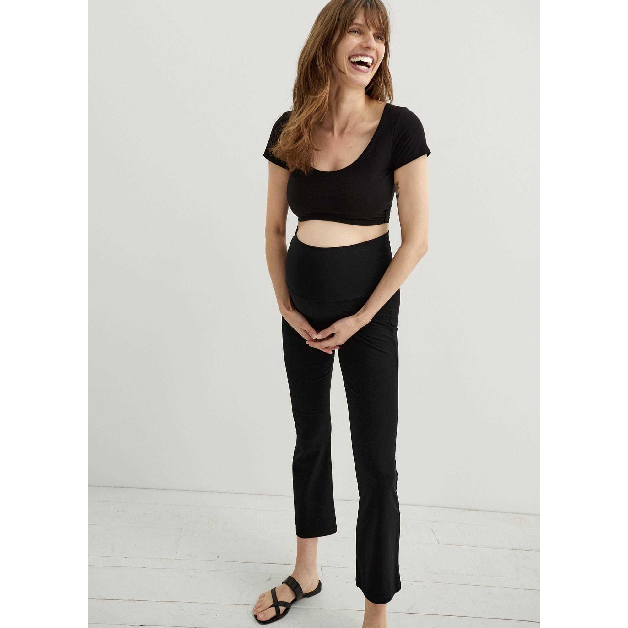 HATCH The Ultimate Before, During, And After Maternity Legging in Black