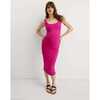 Women's The Maternity Body Midi Tank Dress, Black - Dresses - 7