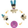 Floppy Bunny Transforming Li'l Knoppers - STEM Toys - 3
