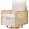 Sumba Swivel Glider, Light Wood Base - Nursery Chairs - 1 - thumbnail