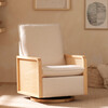 Sumba Swivel Glider, Light Wood Base - Nursery Chairs - 2