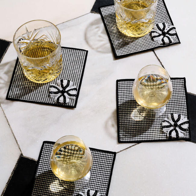 Fleur Royale Cocktail Napkins, 4-Piece Set - Tableware - 2