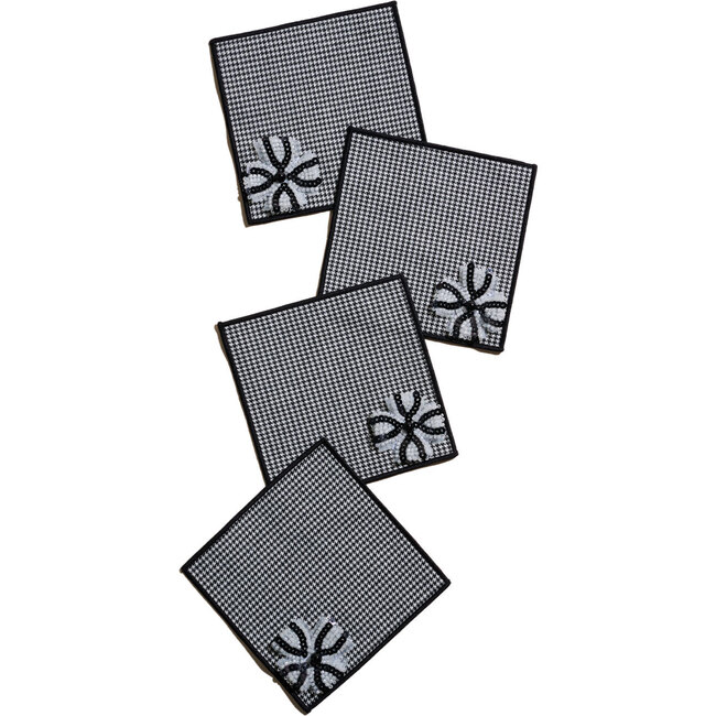 Fleur Royale Cocktail Napkins, 4-Piece Set - Tableware - 4