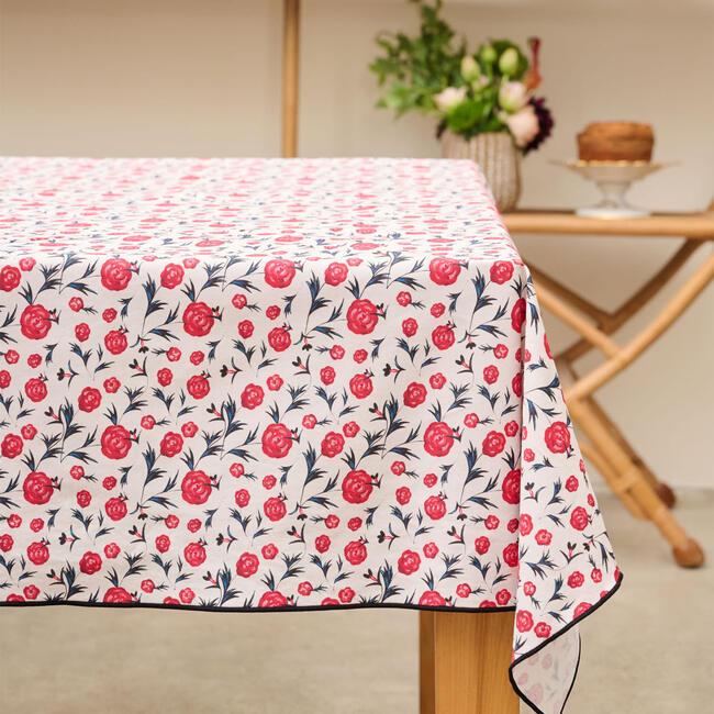 Rose Rouge Tablecloth - Tableware - 3