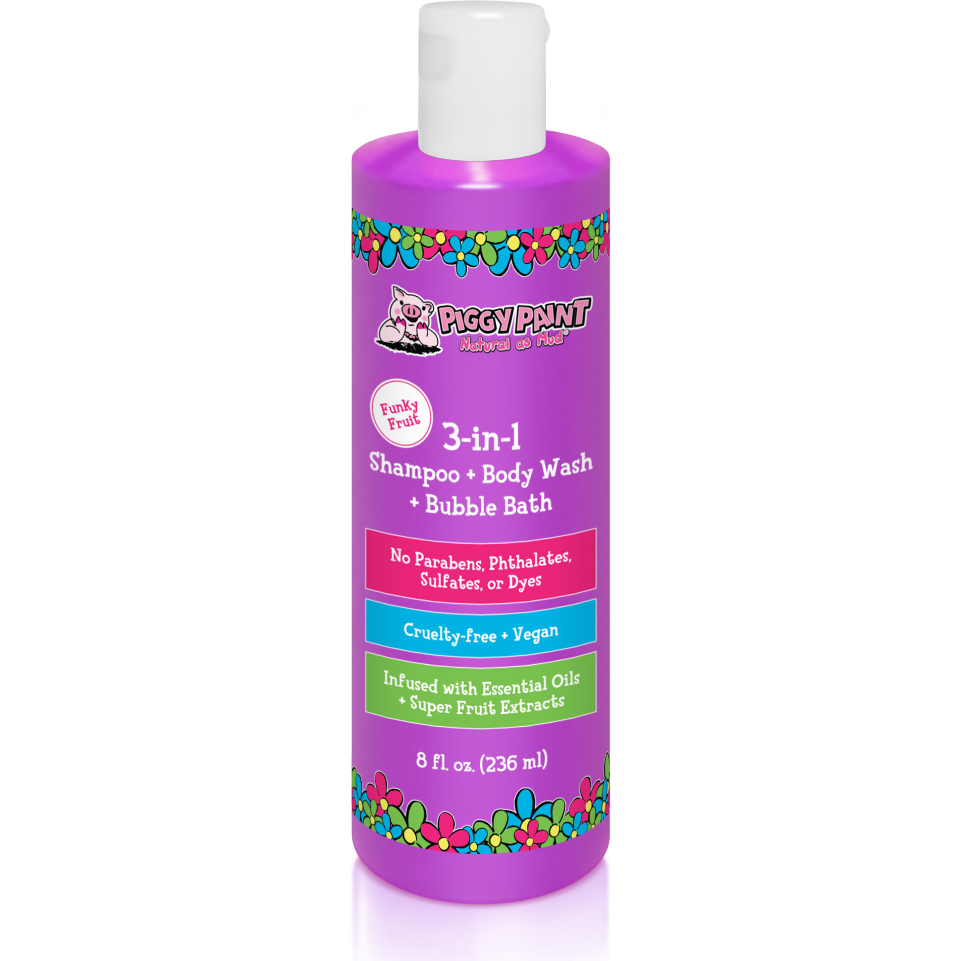 3-in-1 Shampoo + Body Wash + Bubble Bath - Beauty - 1