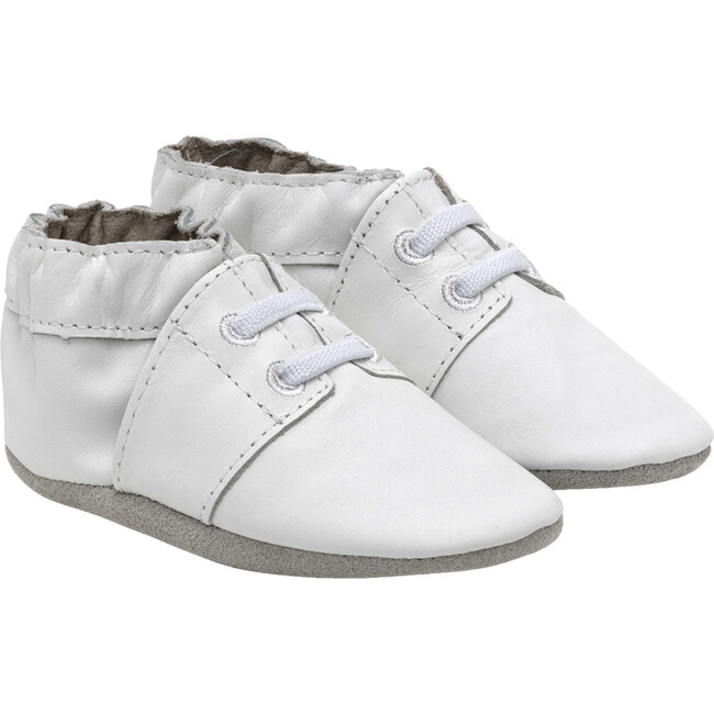 Special Occasion Crib Shoes, White