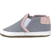 Polka Dot Polly Crib Shoes, Grey - Crib Shoes - 2