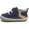 Adam Crib Shoes, Navy - Crib Shoes - 2