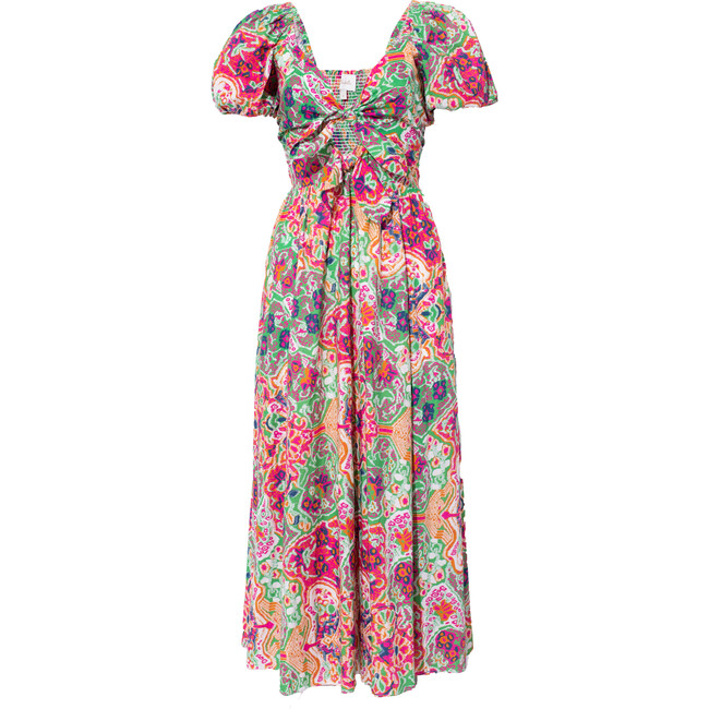 Women's Reza Midi Dress, Panama - Dresses - 1