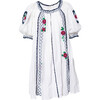 Women's Farida Mini Dress, White - Dresses - 1 - thumbnail