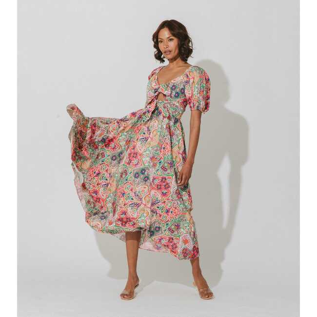 Women's Reza Midi Dress, Panama - Dresses - 3