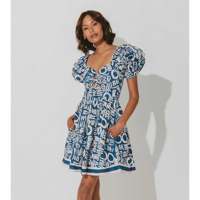 Women's Inez Mini Dress, Isla - Dresses - 3
