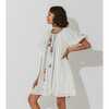 Women's Farida Mini Dress, White - Dresses - 3