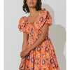 Women's Kalena Mini Dress, Tropique - Dresses - 4