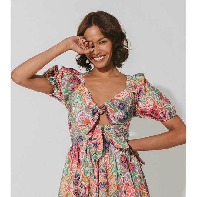 Women's Reza Midi Dress, Panama - Dresses - 4