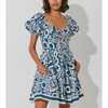 Women's Inez Mini Dress, Isla - Dresses - 4