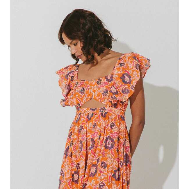 Women's Maia Ankle Dress, Tropique - Dresses - 4