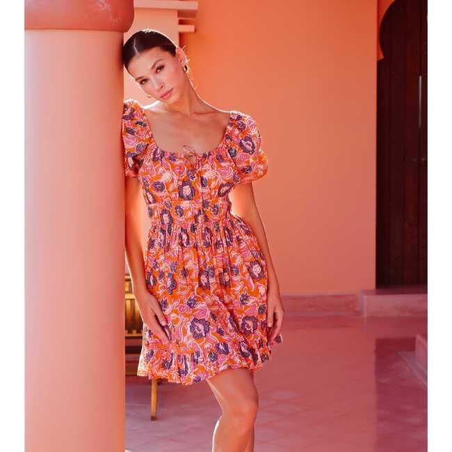 Women's Kalena Mini Dress, Tropique - Dresses - 2