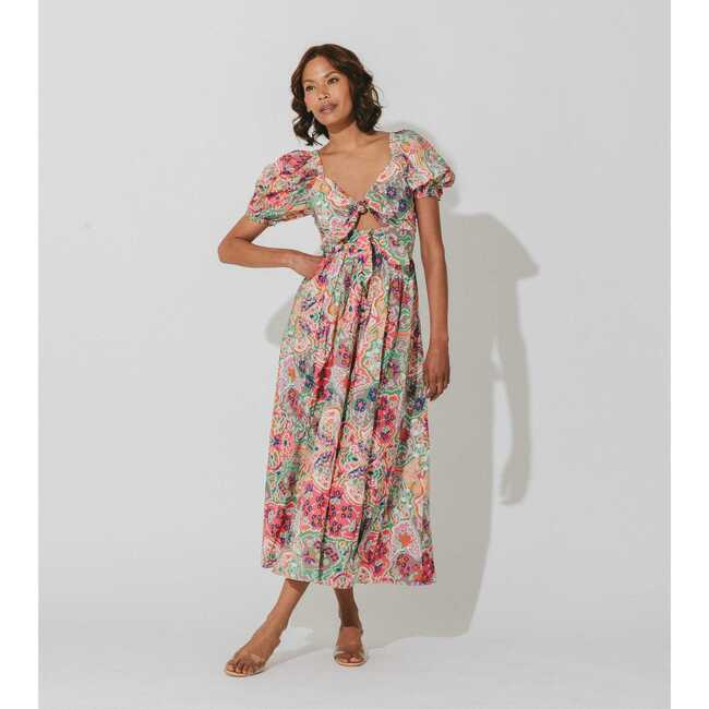 Women's Reza Midi Dress, Panama - Dresses - 5