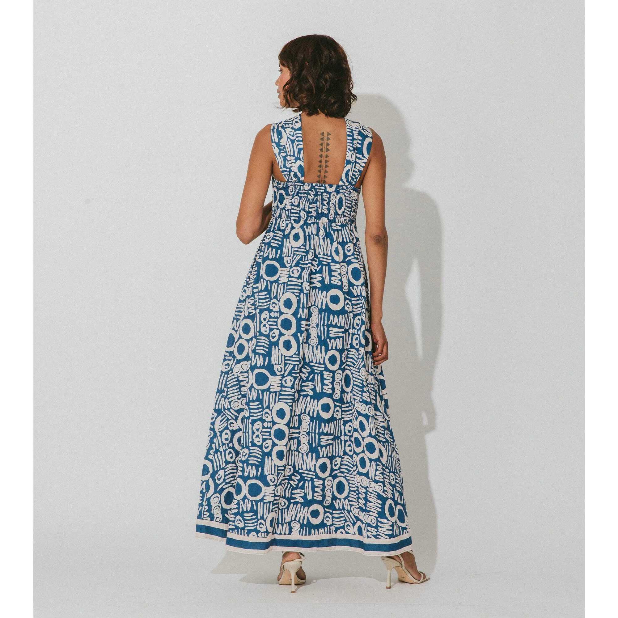 chinese dress ladies Cleobella Indira Maxi Dress in Avalon Xs