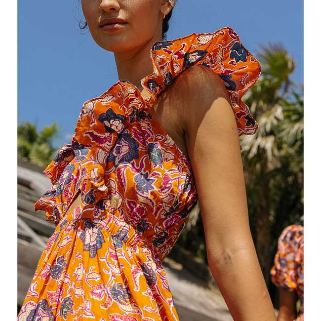 Women's Maia Ankle Dress, Tropique - Dresses - 5