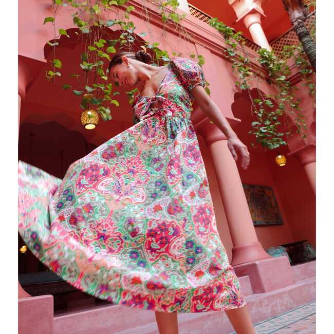 Women's Reza Midi Dress, Panama - Dresses - 6